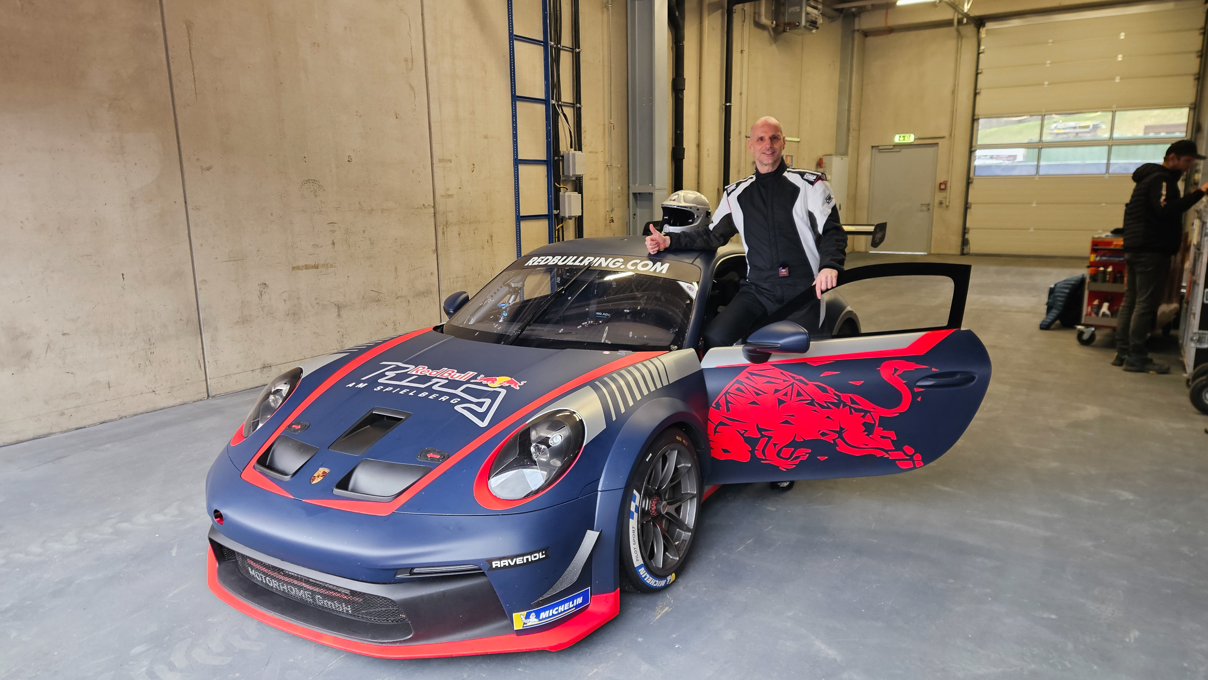 Bernhard mit Porsche GT3 Cup