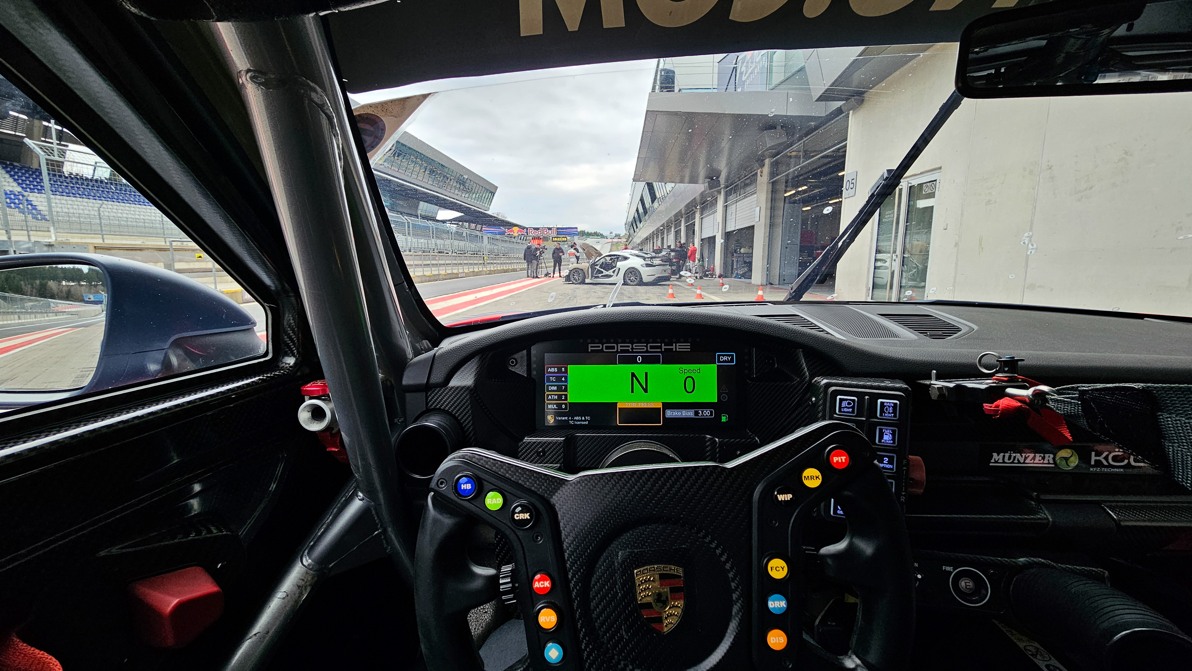 Porsche GT3 Cup Cockpit
