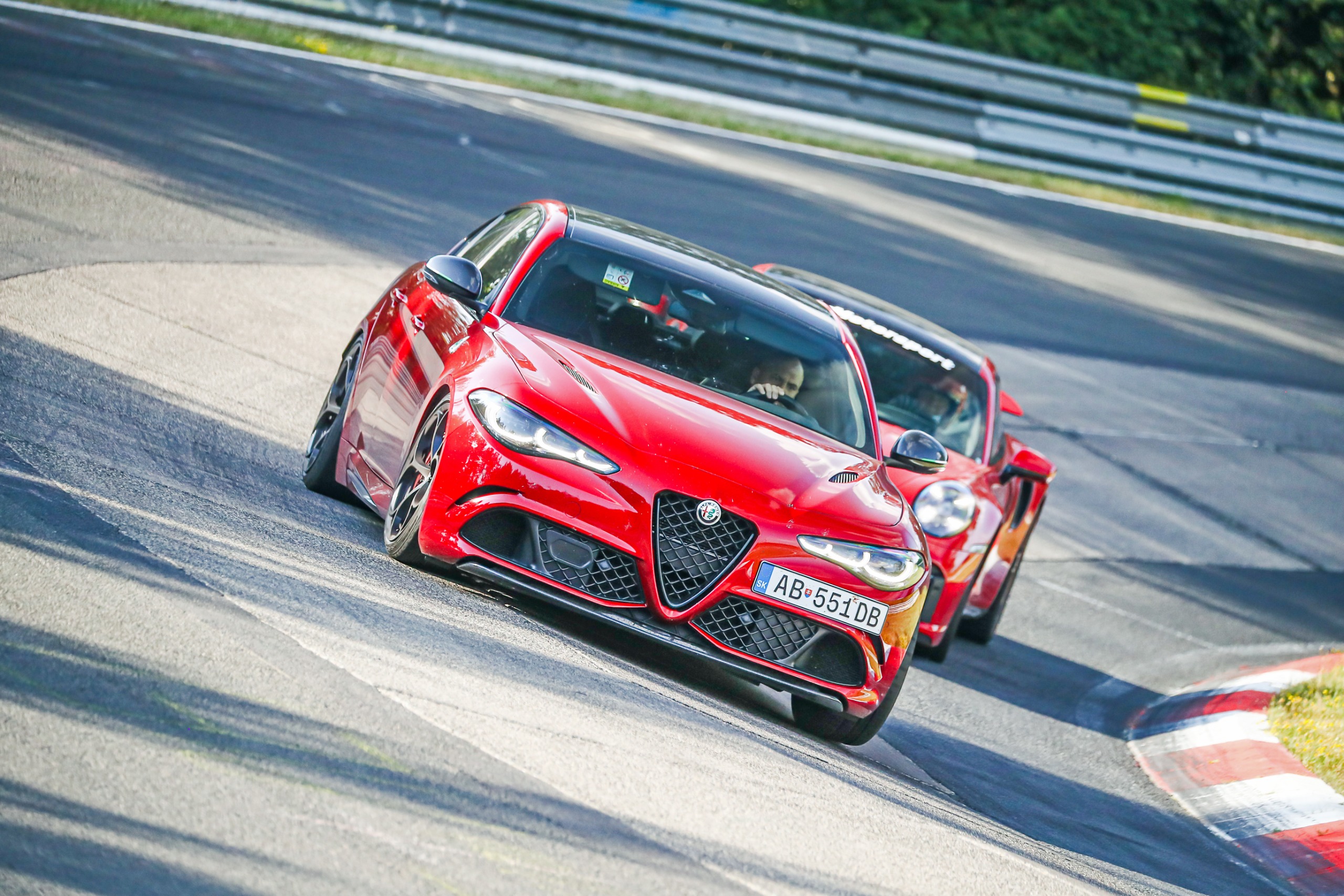 Alfa Romeo Giulia von Matej Samko auf der Nürburgring Nordschleife