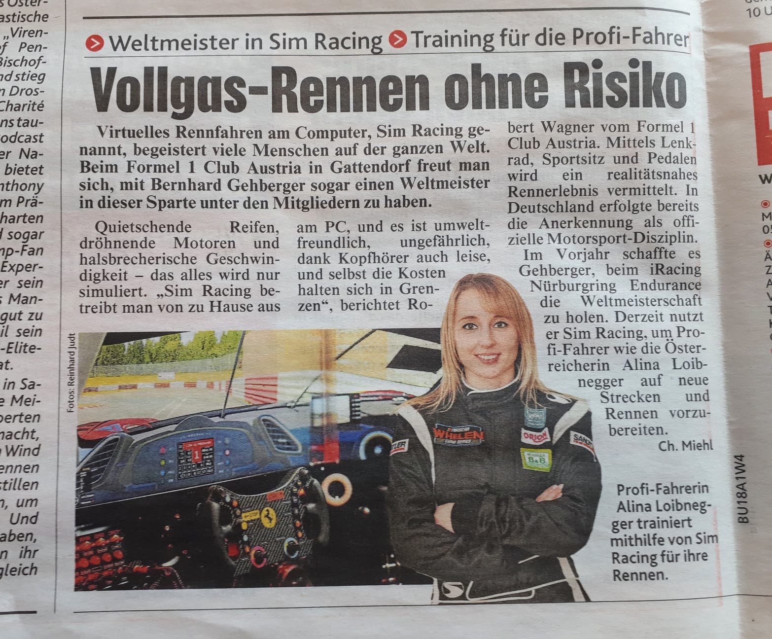 Bericht der Kronen Zeitung Niederösterreich