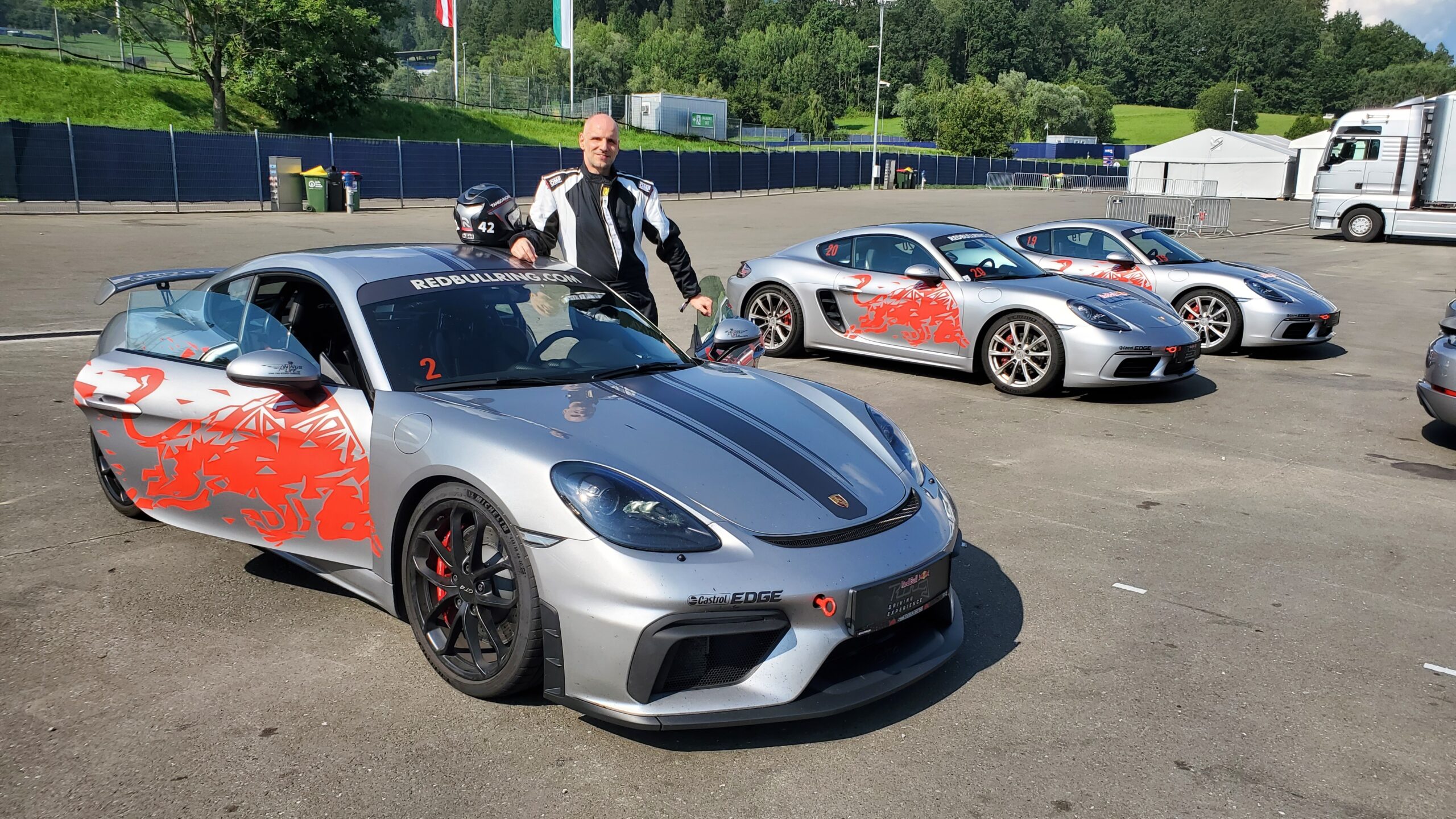 Bernhard Gehberger mit Porsche 718 Cayman GT4 am Red Bull Ring