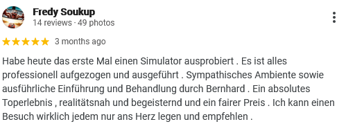 Kundenbewertung für TANGO RACING