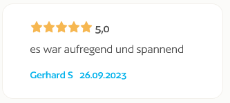 Kundenbewertung für TANGO RACING