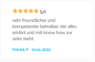 Kundenbewertung für TANGO RACING