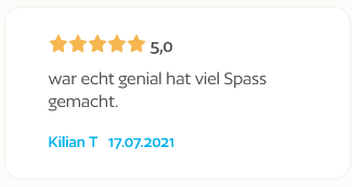 Kundenbewertung für TANGO RACING