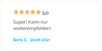 Kundenbewertung für TANGO RACING