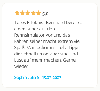 Kundenbewertung für TANGO RACING