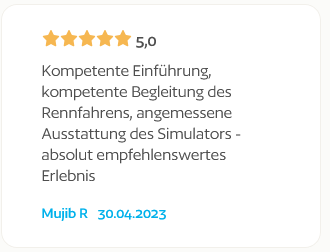 Kundenbewertung für TANGO RACING