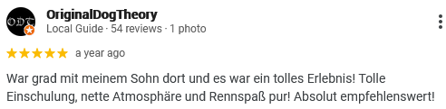 Kundenbewertung für TANGO RACING
