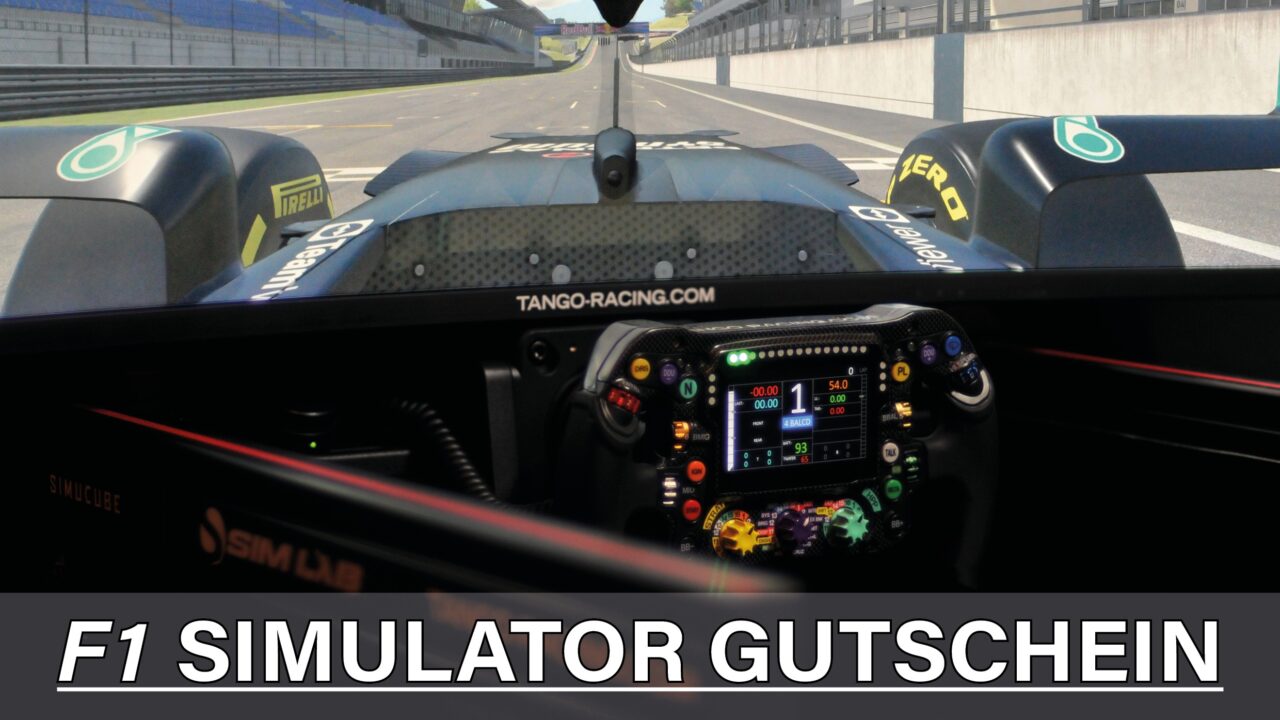 TANGO RACING F1-Simulator Gutschein